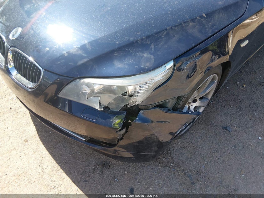 2009 BMW 5 series VIN WBANW13589C161142 IAAI salvage auction — LEFT FRONT, Salvage (Arizona), sold $650 on 2026-07-09 (photo 6)