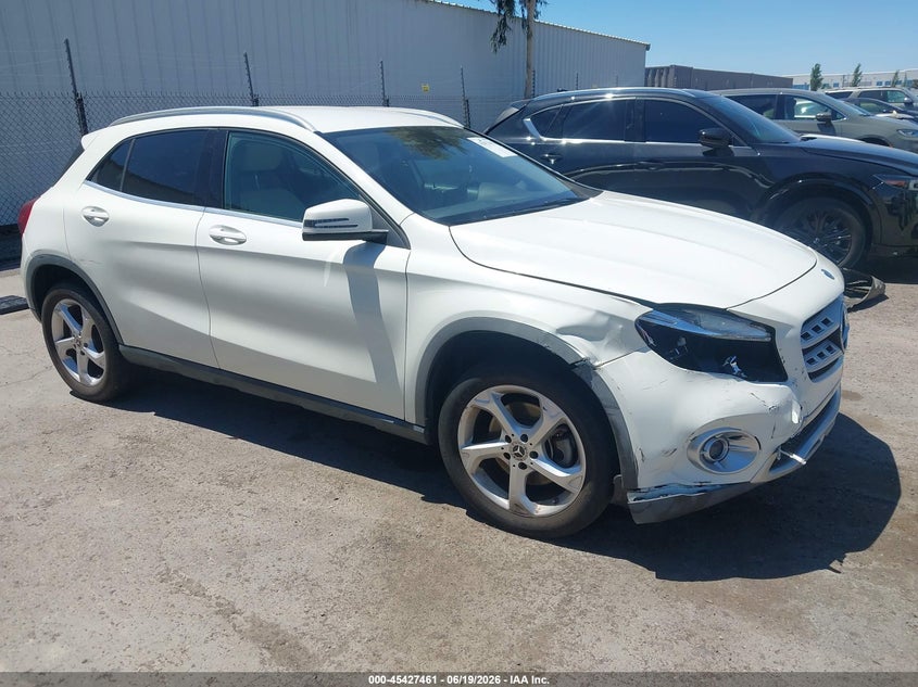 2018 Mercedes-benz Gla-klasse VIN WDCTG4EB4JJ443252 IAAI salvage auction — RIGHT FRONT, Salvage (California), sold $5,850 on 2026-07-27 (photo 1)