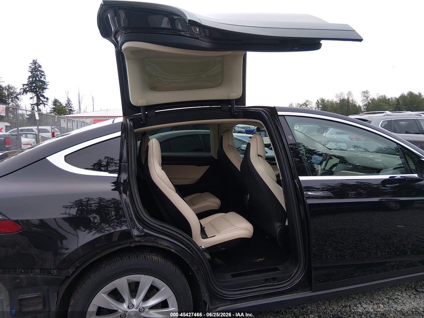 2018 Tesla Model x VIN 5YJXCBE21JF109453 IAAI salvage auction — REAR END, Bill Of Sale (Washington), sold $9,000 on 2026-07-08 (photo 8)