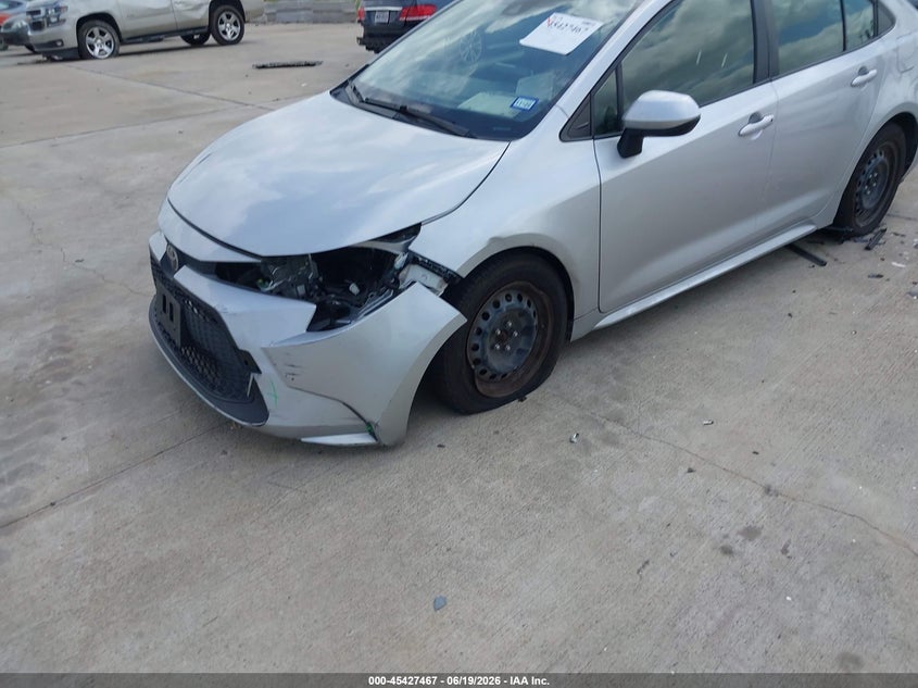 2021 Toyota Corolla VIN JTDEPMAE4MJ144220 IAAI salvage auction — FRONT END, Salvage (Texas), sold $3,450 on 2026-07-10 (photo 2)