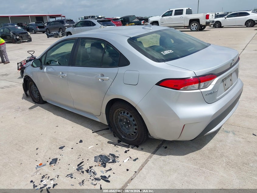 2021 Toyota Corolla VIN JTDEPMAE4MJ144220 IAAI salvage auction — FRONT END, Salvage (Texas), sold $3,450 on 2026-07-10 (photo 3)