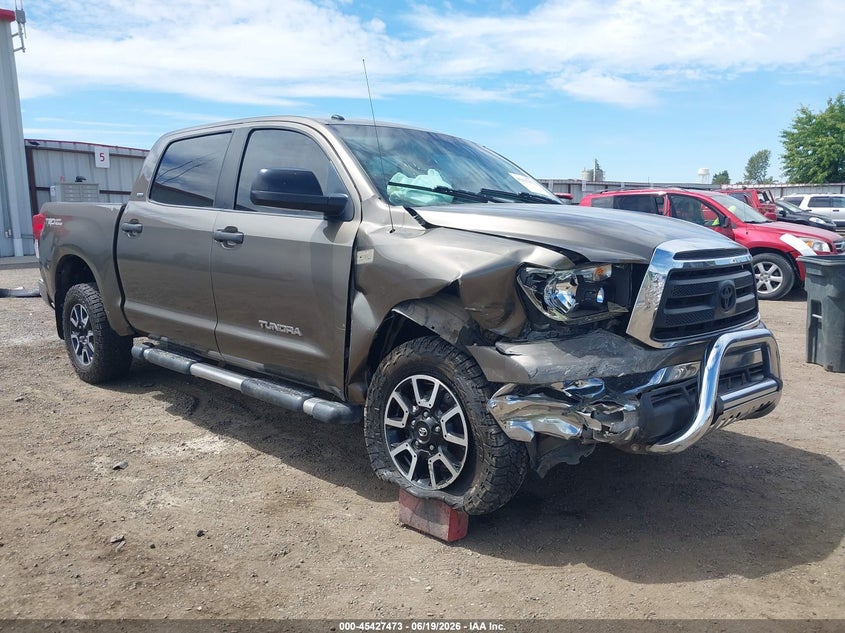 2010 Toyota Tundra VIN 5TFDY5F10AX101880 IAAI salvage auction — RIGHT FRONT, Bill Of Sale (Washington), sold $4,150 on 2026-08-01 (photo 1)