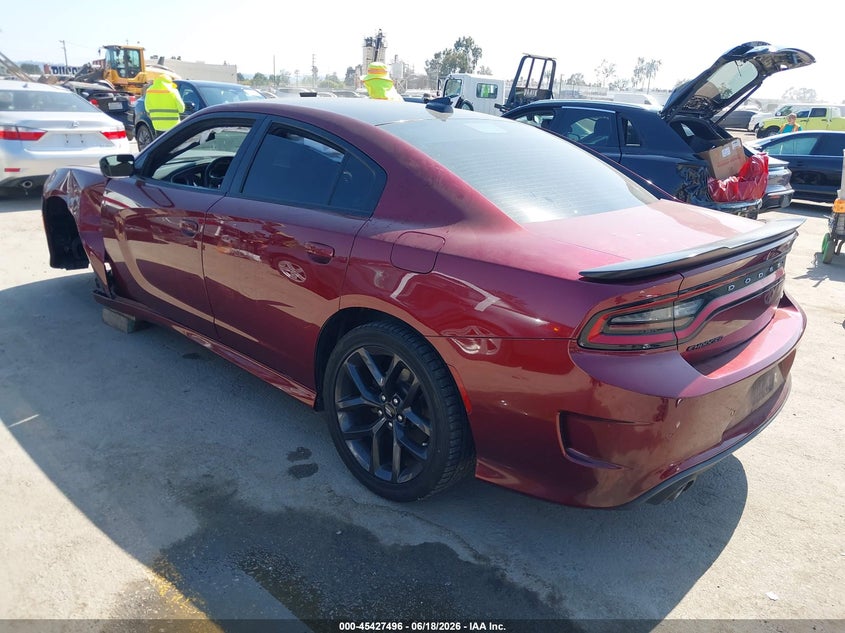 2019 Dodge Charger VIN 2C3CDXHG8KH545216 IAAI salvage auction — LEFT FRONT, Salvage Title, sold $2,700 on 2026-08-24 (photo 3)