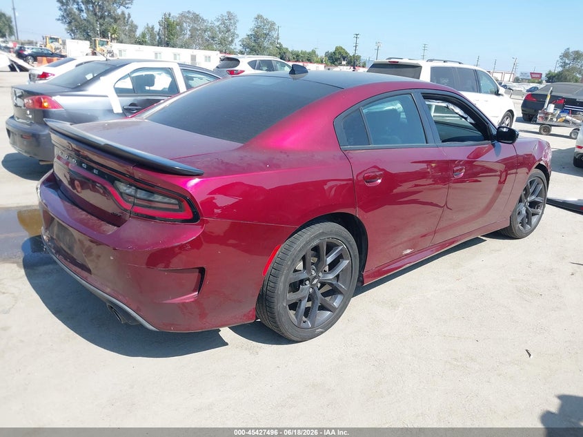 2019 Dodge Charger VIN 2C3CDXHG8KH545216 IAAI salvage auction — LEFT FRONT, Salvage Title, sold $2,700 on 2026-08-24 (photo 4)