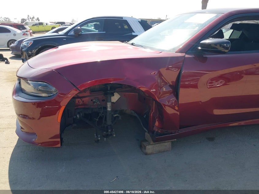 2019 Dodge Charger VIN 2C3CDXHG8KH545216 IAAI salvage auction — LEFT FRONT, Salvage Title, sold $2,700 on 2026-08-24 (photo 6)