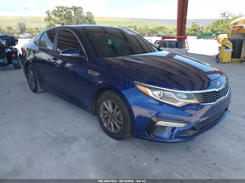 2020 Kia Optima VIN 5XXGT4L34LG416137 IAAI salvage auction — NORMAL WEAR, Clear (Florida), sold $3,450 on 2026-07-21 (photo 1)