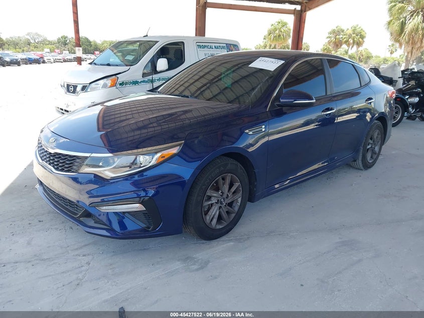 2020 Kia Optima VIN 5XXGT4L34LG416137 IAAI salvage auction — NORMAL WEAR, Clear (Florida), sold $3,450 on 2026-07-21 (photo 2)