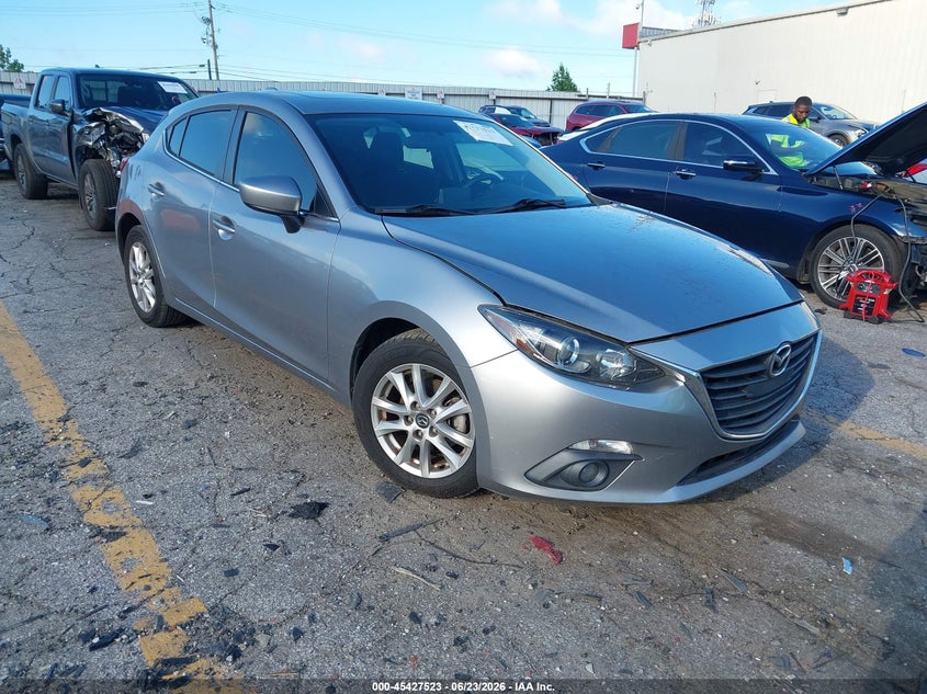 2015 Mazda VIN 3MZBM1L70FM174844 IAAI salvage auction — REAR END, Salvage Title, sold $1,600 on 2026-07-29 (photo 1)