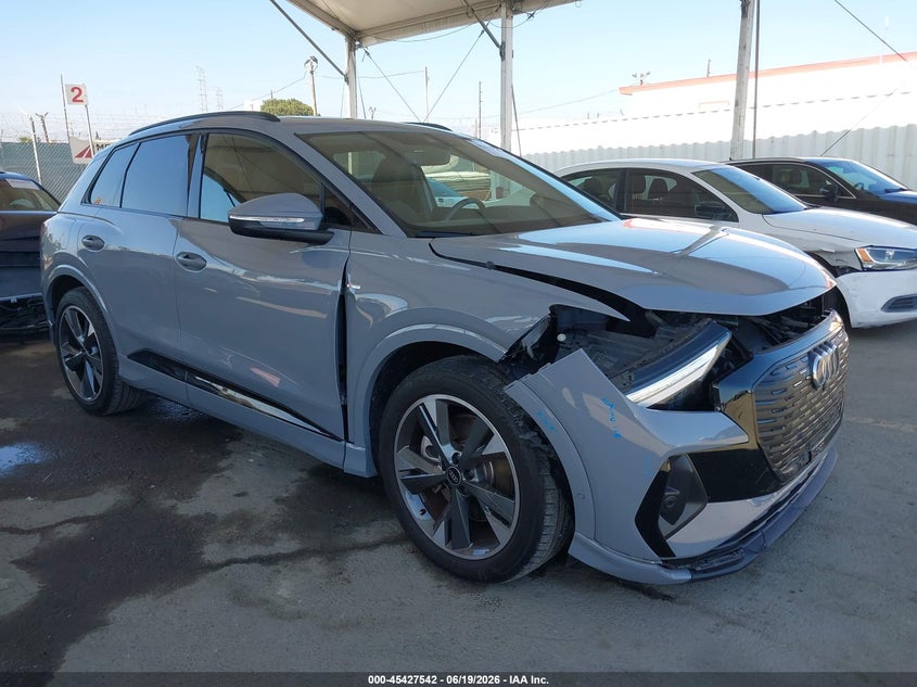 2024 Audi Q4 e-tron VIN WA1LUBFZ0RP052407 — IAAI salvage auction photo