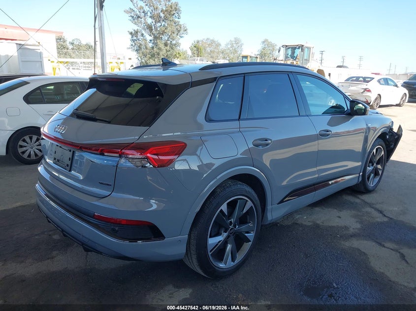 2024 Audi Q4 e-tron VIN WA1LUBFZ0RP052407 IAAI salvage auction — FRONT END, Wait Title, sold $18,200 on 2026-08-17 (photo 4)