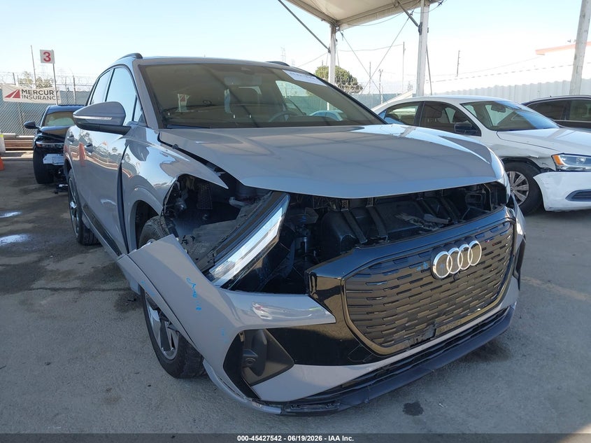 2024 Audi Q4 e-tron VIN WA1LUBFZ0RP052407 IAAI salvage auction — FRONT END, Wait Title, sold $18,200 on 2026-08-17 (photo 6)