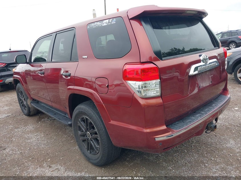 2013 Toyota 4runner VIN JTEBU5JR1D5126606 IAAI salvage auction — FRONT END, Clear (Indiana), sold $5,200 on 2026-07-22 (photo 3)