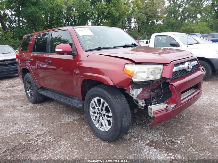 2013 Toyota 4runner VIN JTEBU5JR1D5126606 IAAI salvage auction — FRONT END, Clear (Indiana), sold $5,200 on 2026-07-22 (photo 6)