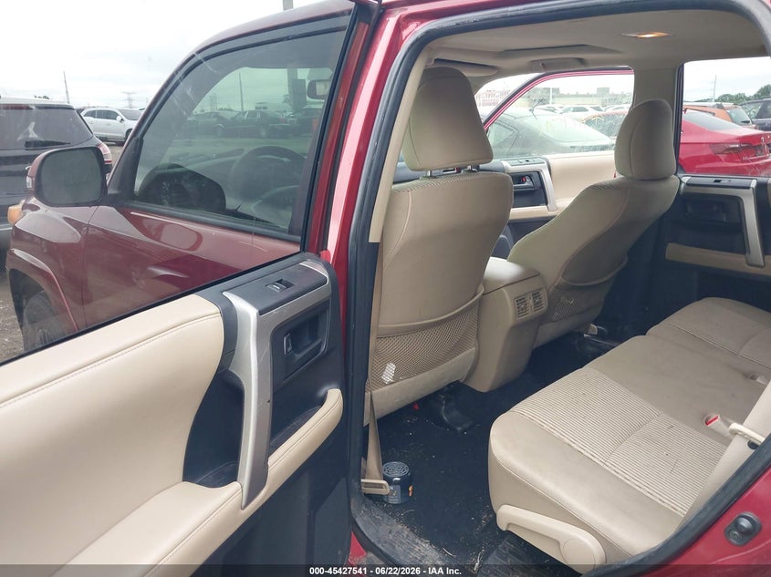 2013 Toyota 4runner VIN JTEBU5JR1D5126606 IAAI salvage auction — FRONT END, Clear (Indiana), sold $5,200 on 2026-07-22 (photo 8)