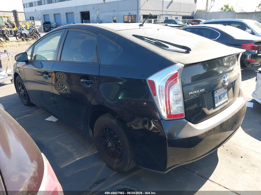 2015 Toyota Prius VIN JTDKN3DU4F0451420 IAAI salvage auction — SIDE, Salvage Certificate (California), sold $950 on 2026-07-08 (photo 3)