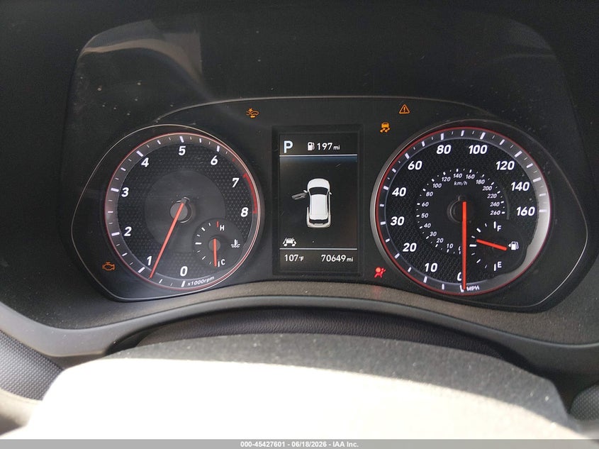 2020 Hyundai Veloster VIN KMHTH6AB7LU024877 IAAI salvage auction — FRONT END, Salvage (Texas), sold $2,050 on 2026-07-28 (photo 7)