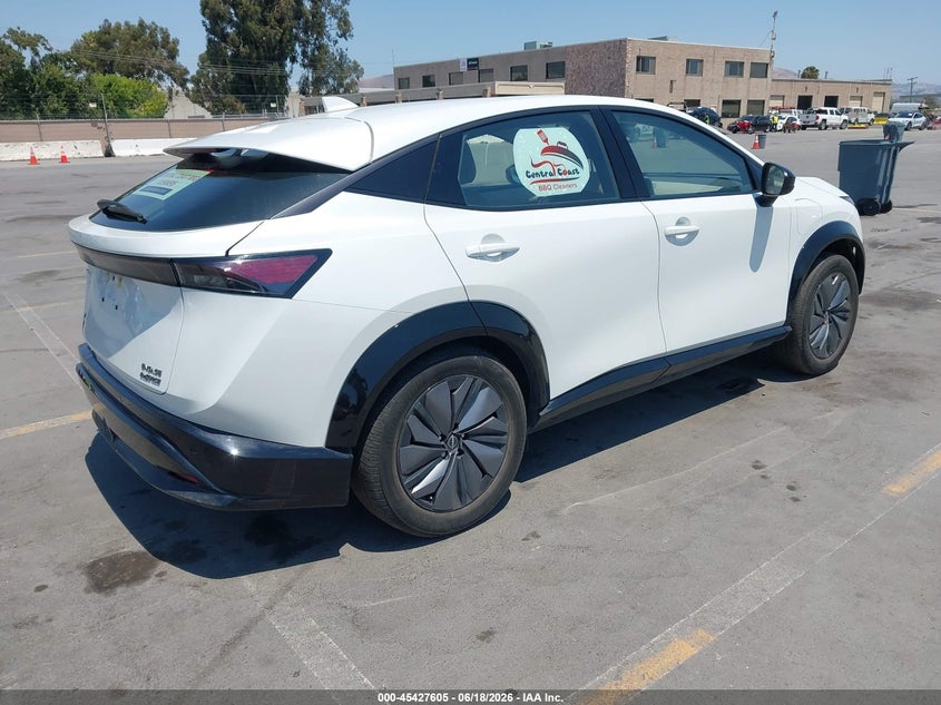 2023 Nissan Ariya VIN JN1CF0BB9PM709199 IAAI salvage auction — LEFT REAR, Salvage (California), sold $8,300 on 2026-07-29 (photo 4)