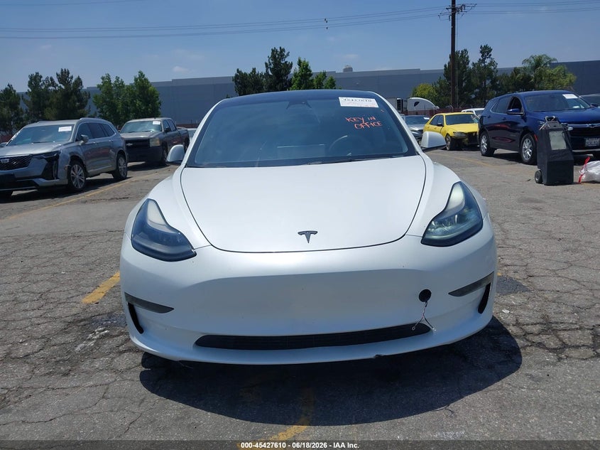 2023 Tesla Model 3 VIN 5YJ3E1EAXPF396620 IAAI salvage auction — FRONT END, Salvage Title, sold $4,250 on 2026-07-29 (photo 6)