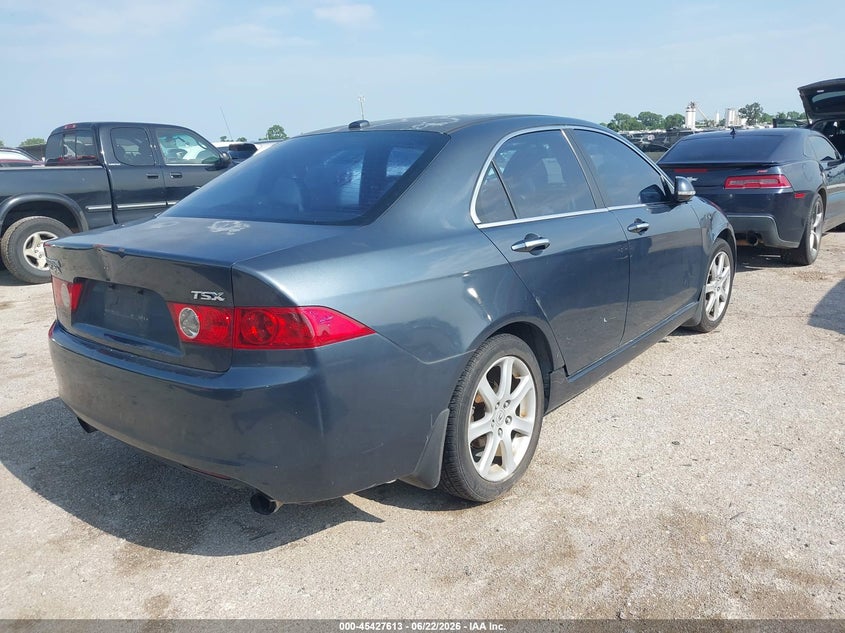 2005 Acura Tsx VIN JH4CL96895C008429 IAAI salvage auction — LEFT SIDE, Salvage (Texas), sold $550 on 2026-07-21 (photo 4)