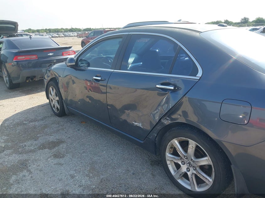 2005 Acura Tsx VIN JH4CL96895C008429 IAAI salvage auction — LEFT SIDE, Salvage (Texas), sold $550 on 2026-07-21 (photo 6)