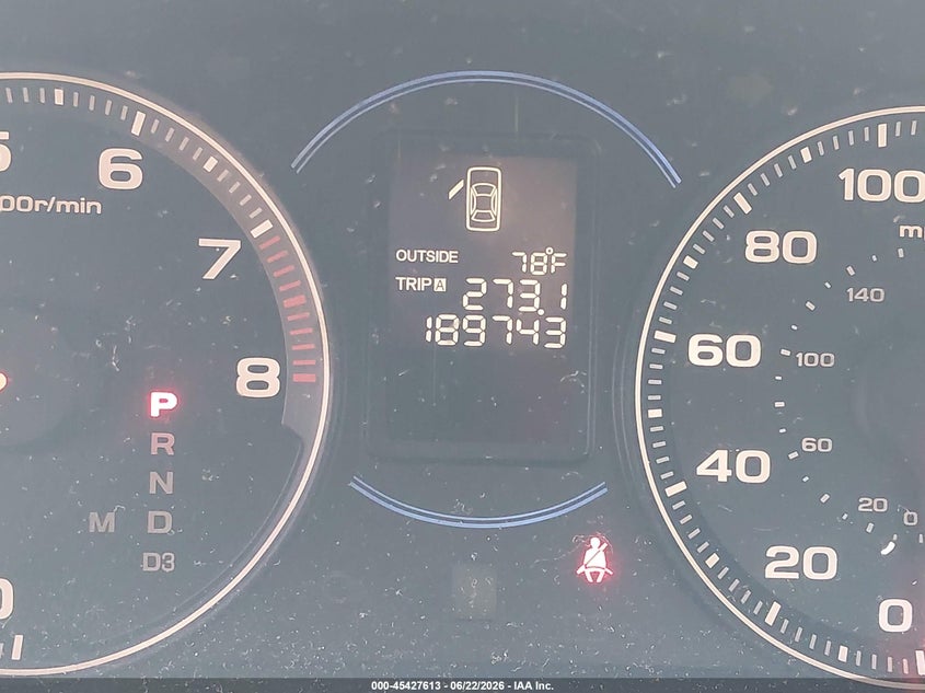 2005 Acura Tsx VIN JH4CL96895C008429 IAAI salvage auction — LEFT SIDE, Salvage (Texas), sold $550 on 2026-07-21 (photo 7)