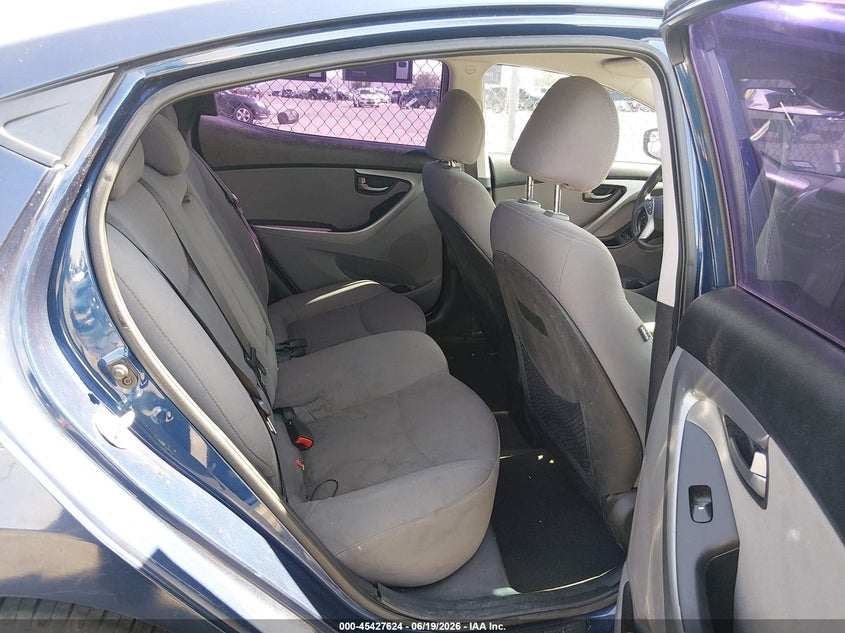 2015 Hyundai Elantra VIN 5NPDH4AE2FH637639 IAAI salvage auction — FRONT END, Original (Texas), sold $2,400 on 2026-08-02 (photo 8)