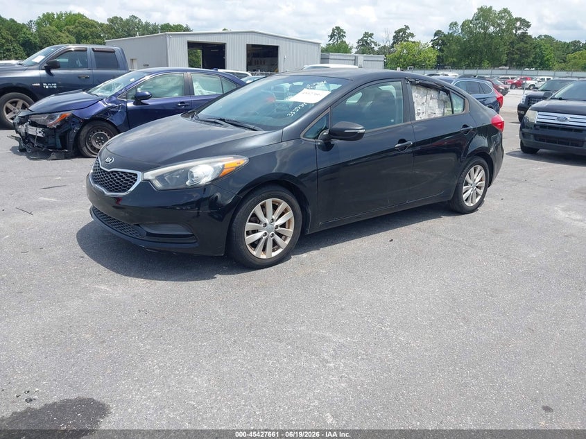 2015 Kia Forte VIN KNAFX4A69F5353734 IAAI salvage auction — NORMAL WEAR, Repossession Paperwork (Georgia), sold $1,900 on 2026-07-15 (photo 2)