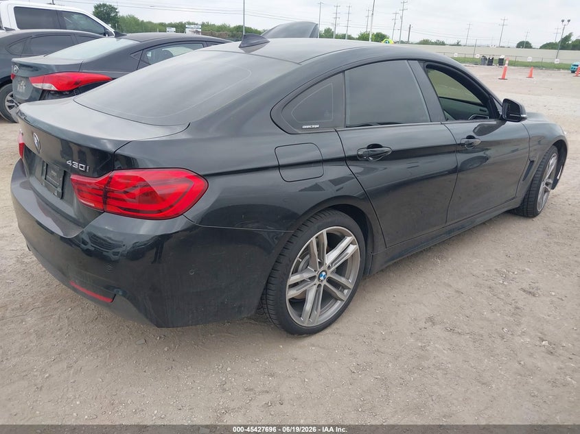 2018 BMW 4er VIN WBA4J3C53JBG91294 IAAI salvage auction — LEFT SIDE, Salvage Title, sold $11,450 on 2026-08-10 (photo 4)