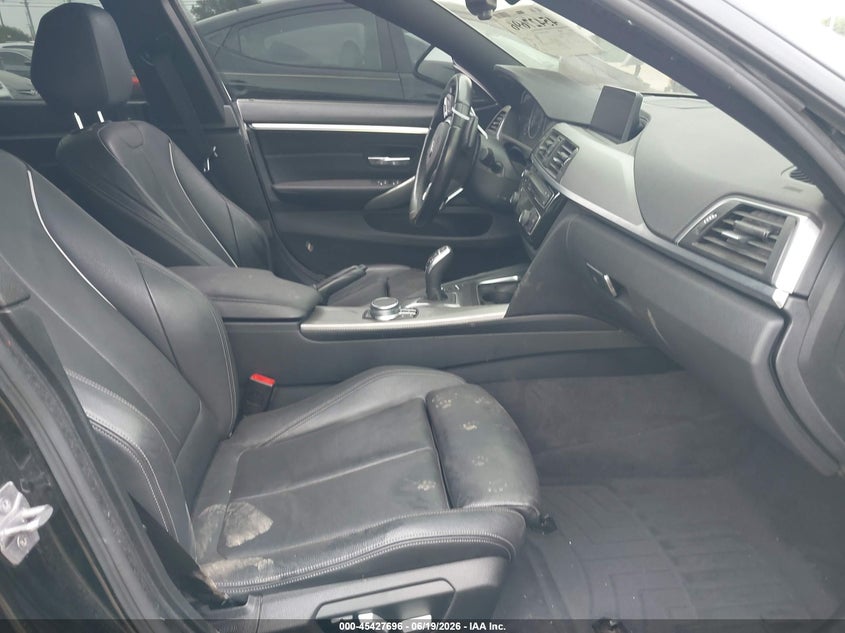 2018 BMW 4er VIN WBA4J3C53JBG91294 IAAI salvage auction — LEFT SIDE, Salvage Title, sold $11,450 on 2026-08-10 (photo 5)
