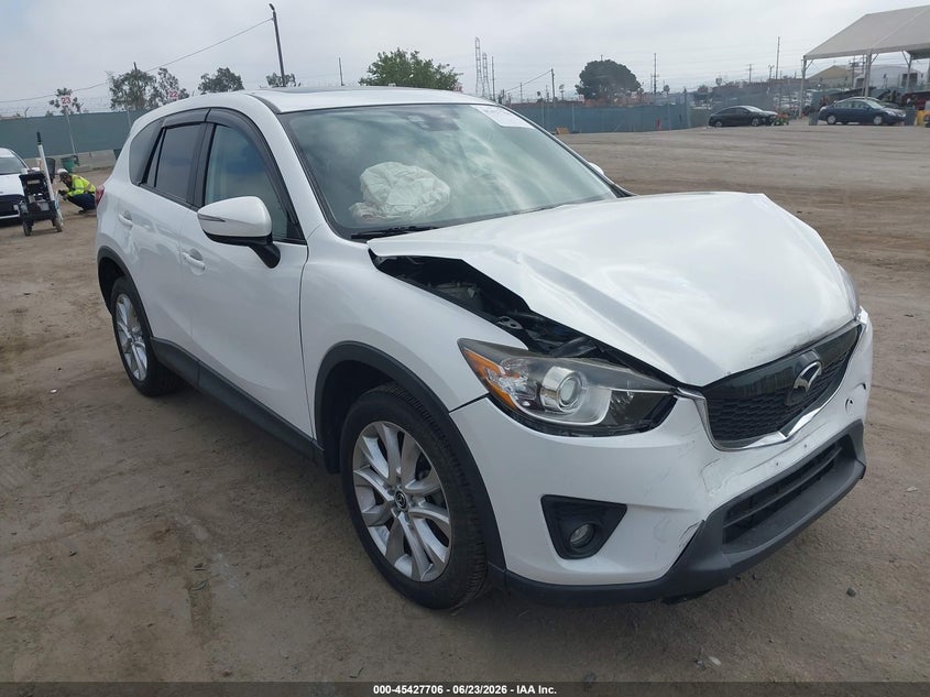 2015 Mazda Cx-5 VIN JM3KE2DY8F0514412 IAAI salvage auction — FRONT END, Salvage (California), sold $3,500 on 2026-07-15 (photo 1)