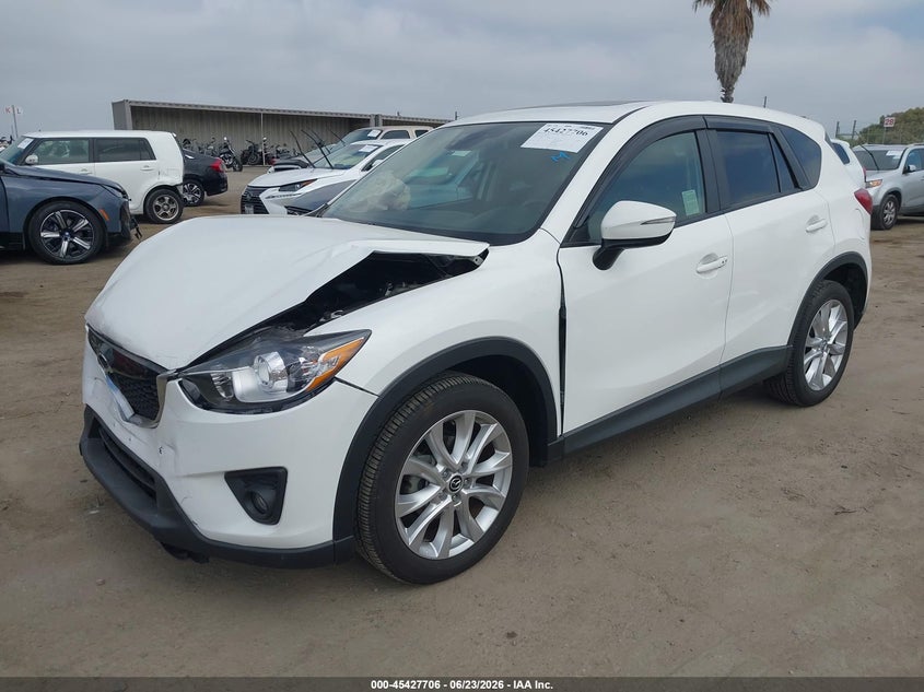 2015 Mazda Cx-5 VIN JM3KE2DY8F0514412 IAAI salvage auction — FRONT END, Salvage (California), sold $3,500 on 2026-07-15 (photo 2)