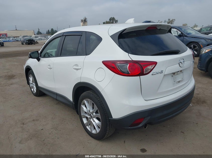 2015 Mazda Cx-5 VIN JM3KE2DY8F0514412 IAAI salvage auction — FRONT END, Salvage (California), sold $3,500 on 2026-07-15 (photo 3)