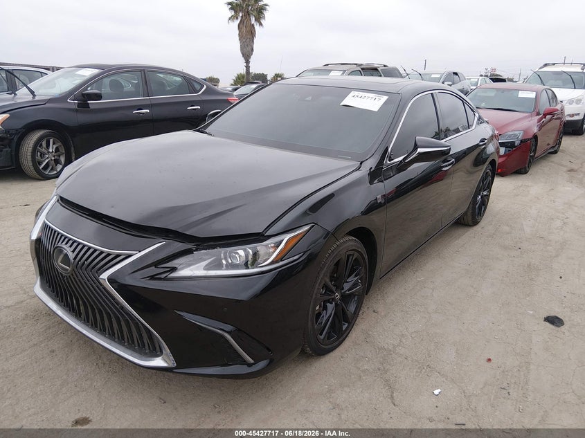2025 Lexus Es 300h VIN 58ADA1C19SU071576 IAAI salvage auction — FRONT END, Salvage (California), sold $21,850 on 2026-07-29 (photo 2)