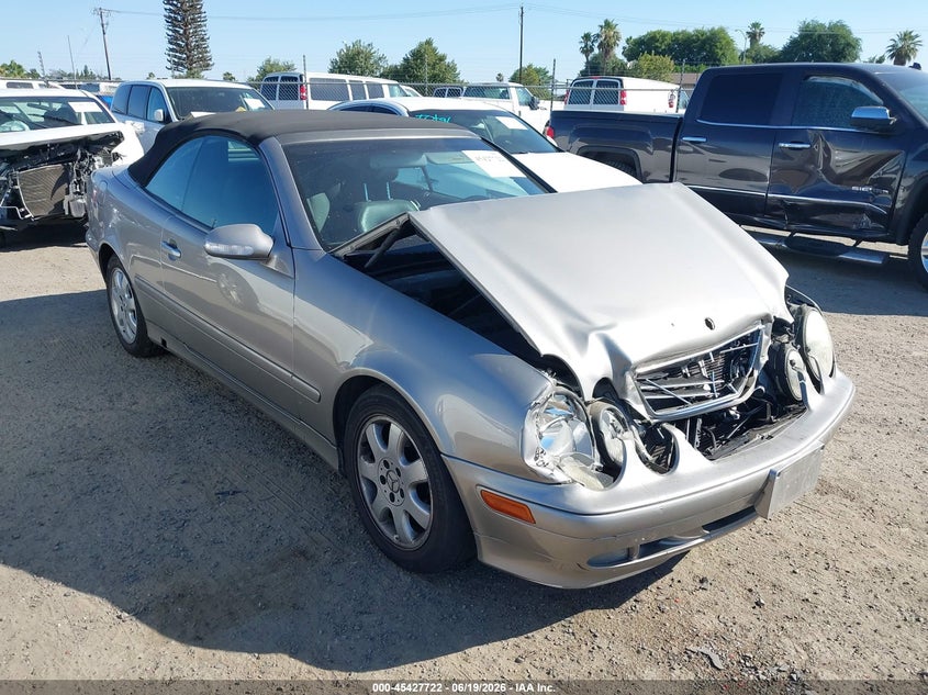 2003 Mercedes-benz Clk-class VIN WDBLK65G73T136742 IAAI salvage auction — FRONT END, Salvage (California), sold $300 on 2026-07-28 (photo 1)