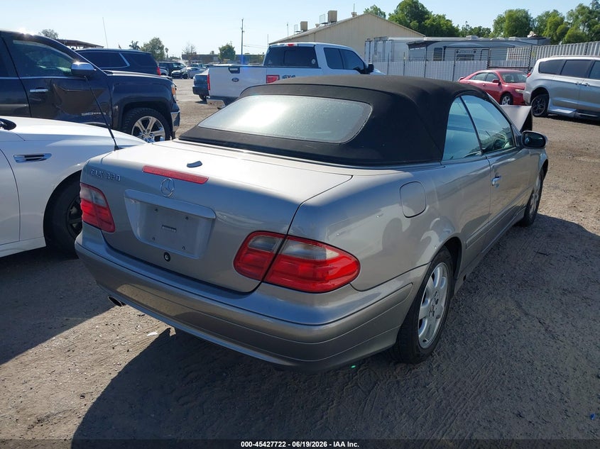 2003 Mercedes-benz Clk-class VIN WDBLK65G73T136742 IAAI salvage auction — FRONT END, Salvage (California), sold $300 on 2026-07-28 (photo 4)
