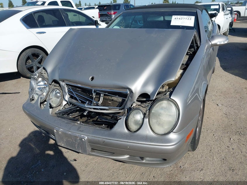 2003 Mercedes-benz Clk-class VIN WDBLK65G73T136742 IAAI salvage auction — FRONT END, Salvage (California), sold $300 on 2026-07-28 (photo 6)