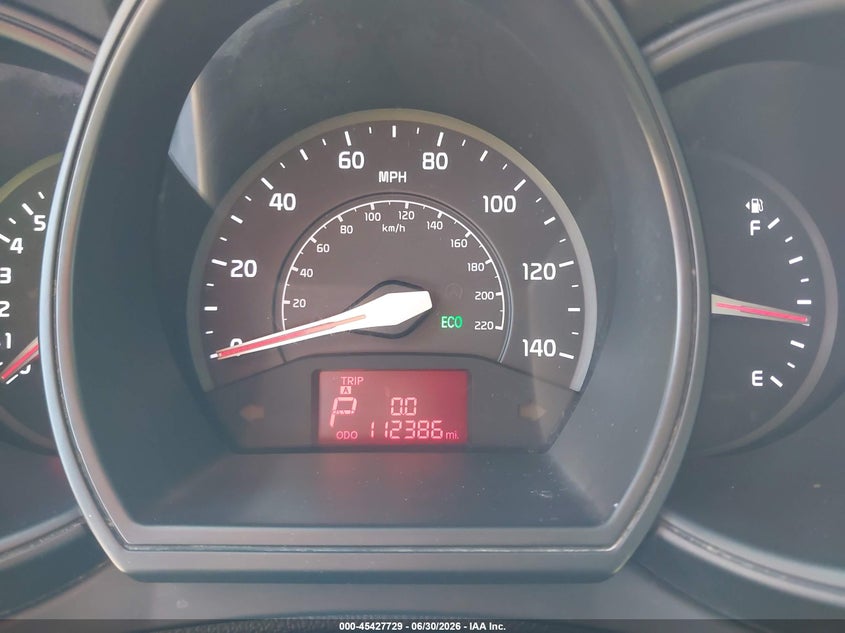 2013 Kia Rio VIN KNADN4A39D6211300 IAAI salvage auction — NORMAL WEAR, Clear (Florida), sold $300 on 2026-07-23 (photo 7)
