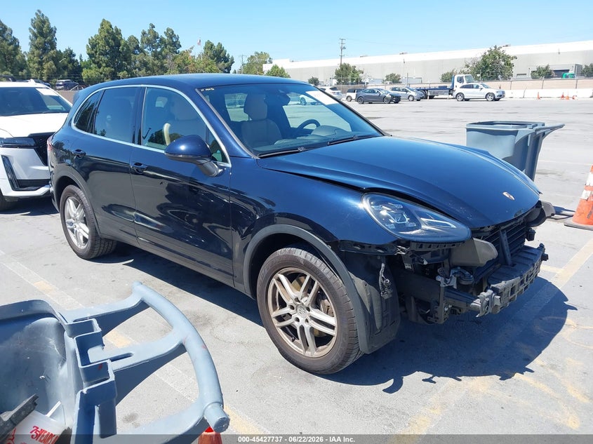 2016 Porsche Cayenne VIN WP1AA2A2XGLA01354 IAAI salvage auction — FRONT END, Salvage (California), sold $4,900 on 2026-07-20 (photo 1)