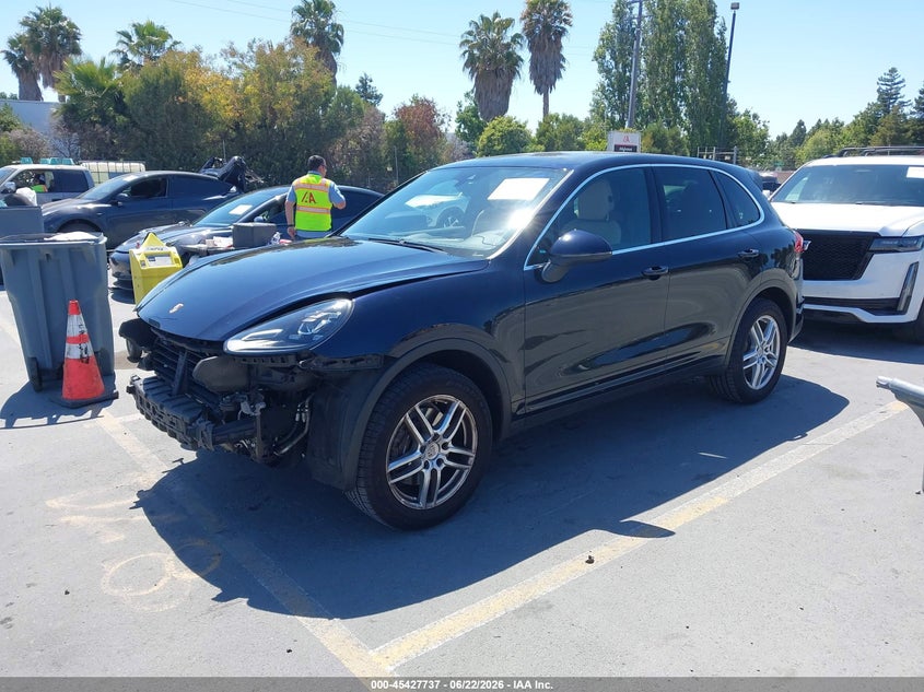 2016 Porsche Cayenne VIN WP1AA2A2XGLA01354 IAAI salvage auction — FRONT END, Salvage (California), sold $4,900 on 2026-07-20 (photo 2)