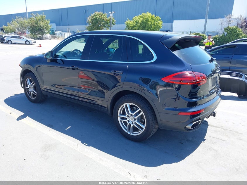 2016 Porsche Cayenne VIN WP1AA2A2XGLA01354 IAAI salvage auction — FRONT END, Salvage (California), sold $4,900 on 2026-07-20 (photo 3)