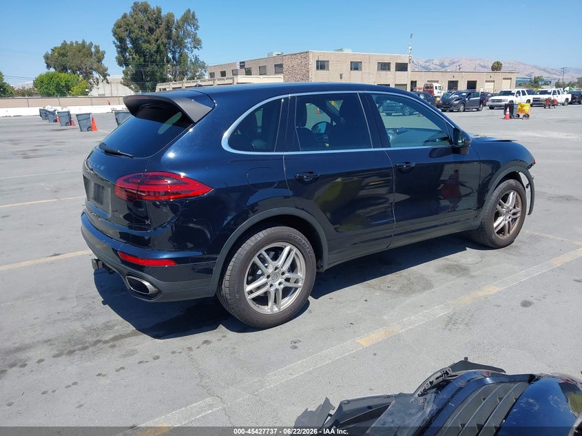 2016 Porsche Cayenne VIN WP1AA2A2XGLA01354 IAAI salvage auction — FRONT END, Salvage (California), sold $4,900 on 2026-07-20 (photo 4)