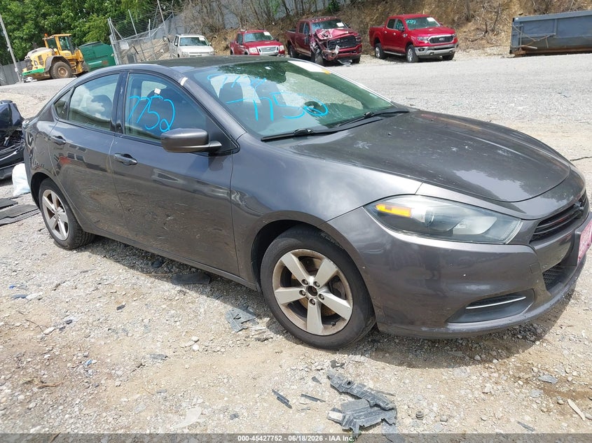 2015 Dodge Dart VIN 1C3CDFBB6FD309724 IAAI salvage auction — VANDALISM, Salvage Title, sold $350 on 2026-07-31 (photo 1)