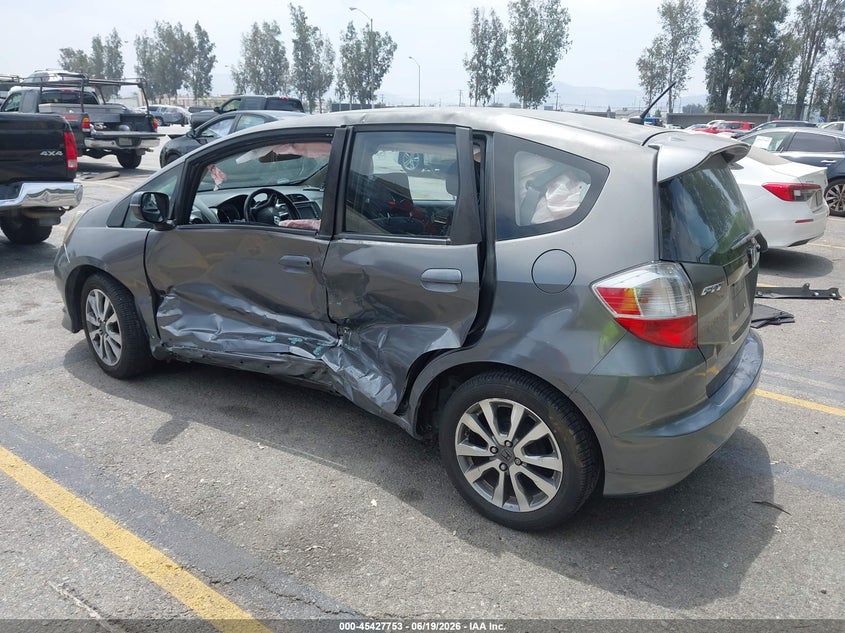 2013 Honda Fit VIN JHMGE8H60DC057874 IAAI salvage auction — SIDE, Salvage (California), sold $925 on 2026-07-14 (photo 3)