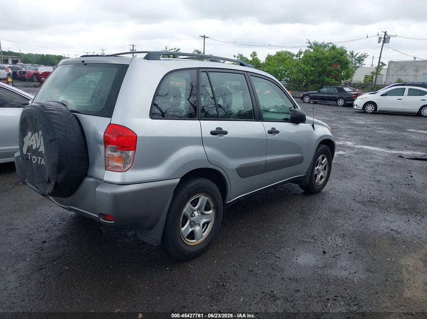 2003 Toyota Rav4 VIN JTEGH20VX30087906 IAAI salvage auction — NORMAL WEAR, Clear (New Jersey), sold $1,050 on 2026-07-06 (photo 4)