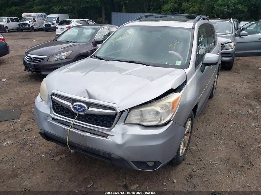 2014 Subaru Forester VIN JF2SJAHC6EH539856 IAAI salvage auction — NORMAL WEAR, Clear (New York), sold $450 on 2026-07-28 (photo 6)