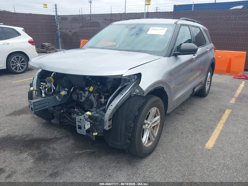 2023 Ford Explorer VIN 1FMSK7DH5PGC39620 IAAI salvage auction — FRONT END, Salvage Title, sold $7,400 on 2026-07-29 (photo 2)