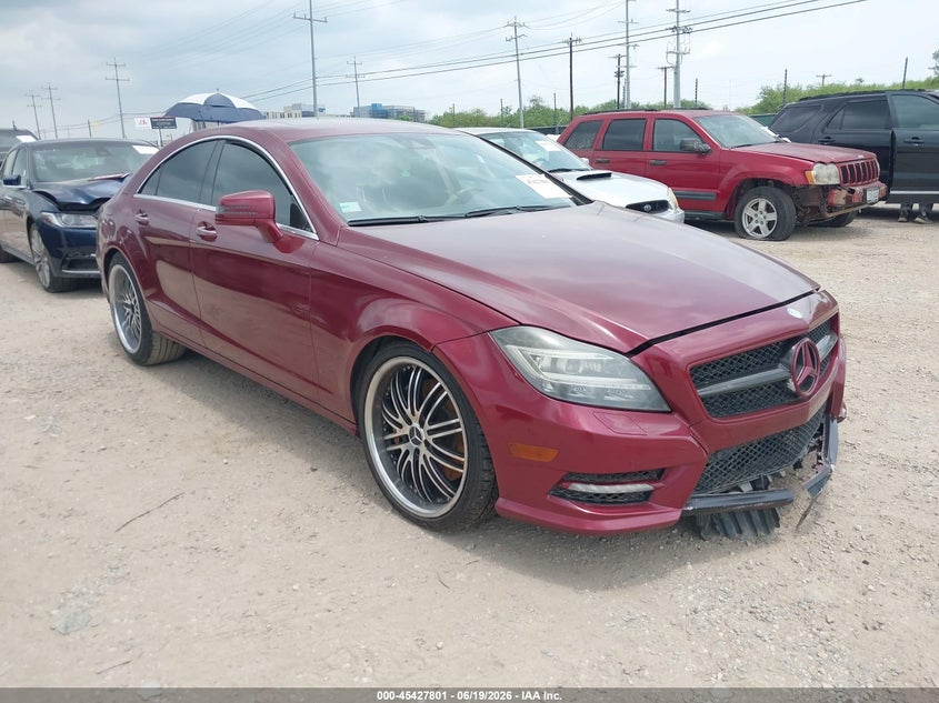 2013 Mercedes-benz Cls-klasse VIN WDDLJ7DB4DA058049 IAAI salvage auction — UNDERCARRIAGE, Original (Texas), sold $2,900 on 2026-08-17 (photo 1)