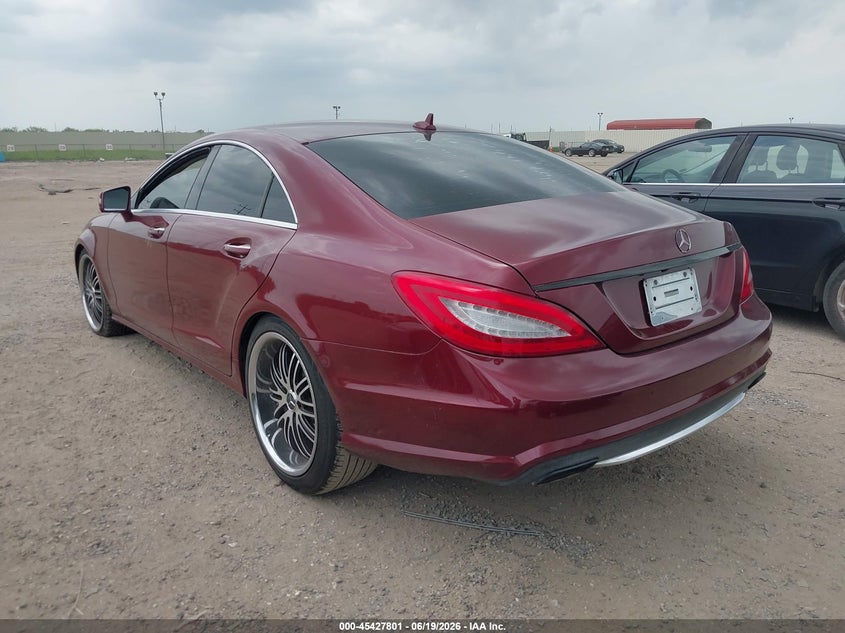 2013 Mercedes-benz Cls-klasse VIN WDDLJ7DB4DA058049 IAAI salvage auction — UNDERCARRIAGE, Original (Texas), sold $2,900 on 2026-08-17 (photo 3)