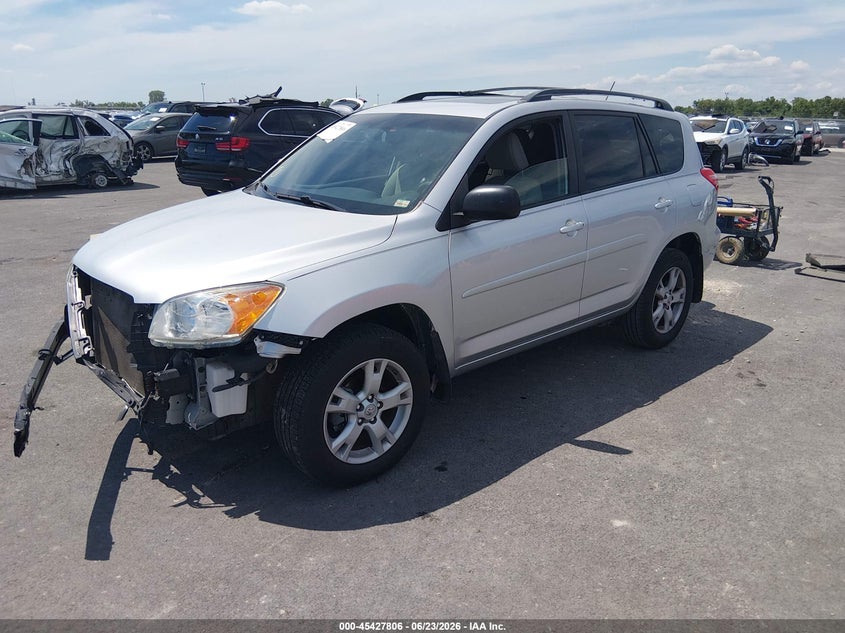 2012 Toyota Rav 4 VIN JTMBF4DV4CD044455 IAAI salvage auction — FRONT END, Salvage Title, sold $2,450 on 2026-08-02 (photo 2)