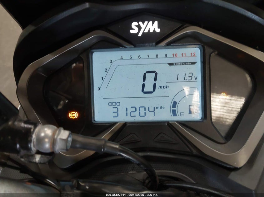 2024 Sym VIN RFGSSSLL7RX007288 IAAI salvage auction — LEFT & RIGHT, Salvage Title, sold $25 on 2026-07-29 (photo 7)